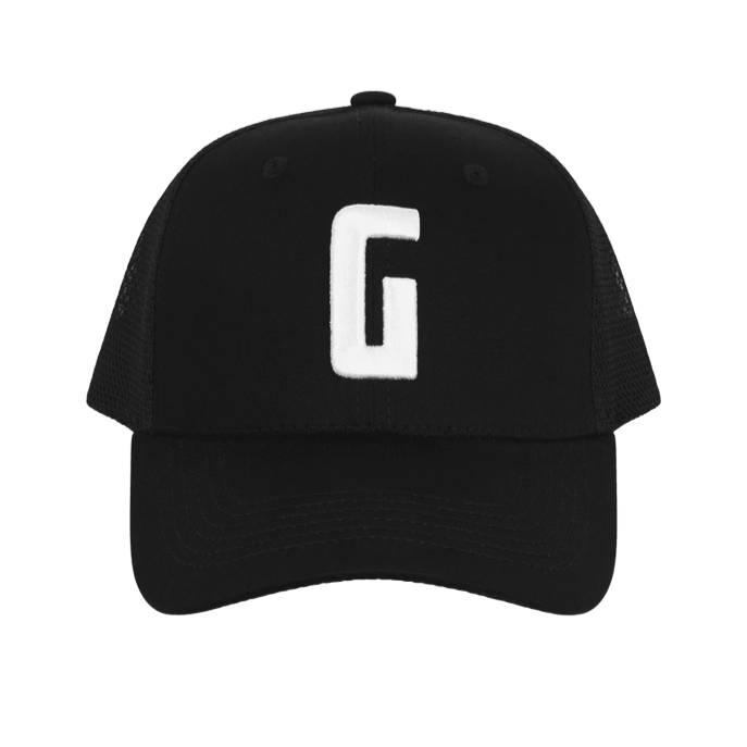 G TRUCKER CAP - WHITE