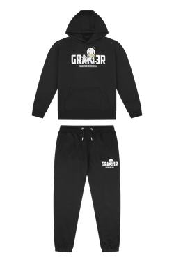 ANGEL RNNR TRACKSUIT - BLACK